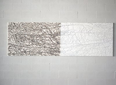 Giuseppe Penone, Pelle di marmo e spine d’acacia – Enrica (Marble Skin and Acacia Thorns – Enrica), 2001