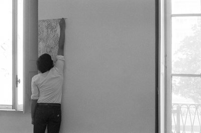 Giuseppe Penone, Frottage del muro (Wall Rubbing), 1972