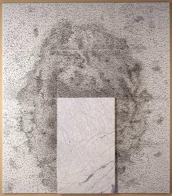 Giuseppe Penone, Pelle di marmo e spine d’acacia (Marble Skin and Acacia Thorns), 2001