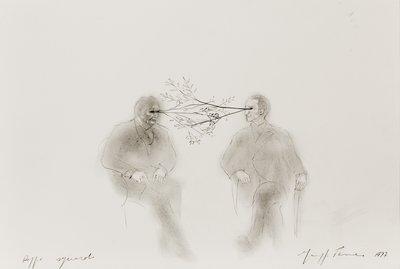 Giuseppe Penone, Doppio sguardo (Double Gaze), 1997