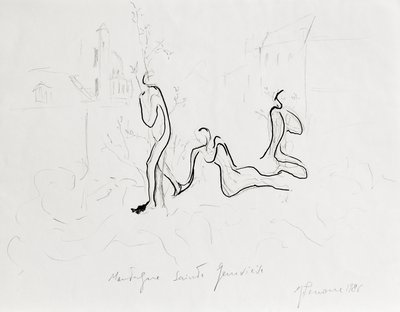 Giuseppe Penone, Montagne Sainte Geneviève (Montagne Sainte Geneviève), 1986