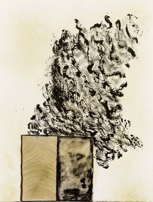 Giuseppe Penone, Progetto per Sedimentazione e pressione (Project for Sedimentation and Pressure), 1989