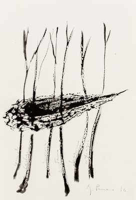 Giuseppe Penone, Progetto per Soffio di foglie (Project for Breath of Leaves), 1984