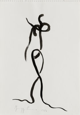 Giuseppe Penone, Studio per Gesto vegetale (Study for Vegetal Gesture), 1984