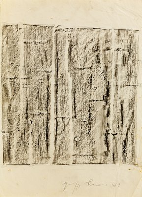 Giuseppe Penone, Una lettura tattile della scorza dell’albero (A Tactile Reading of the Tree Bark), 1969