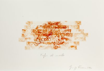 Giuseppe Penone, Foglie del cervello (Brain Leaves), 1990