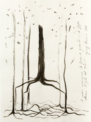 Giuseppe Penone, Il peso del tronco (The Weight of the Trunk), 1998