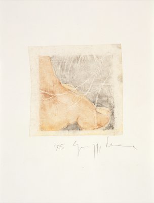 Giuseppe Penone, Impronta del piede (Imprint of the Foot), 1975