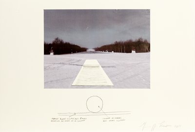 Giuseppe Penone, Progetto per Versailles – Sigillo (Project for Versailles – Seal), 2011